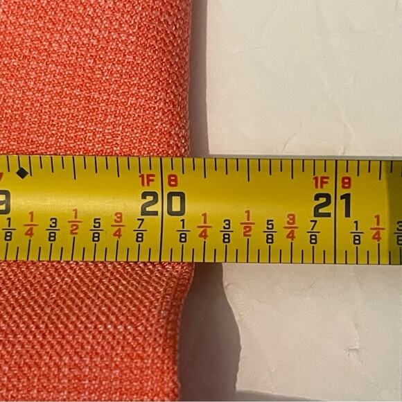 John Meyer Coral Orange Ruffled Collar Party Event Occasion Jacket NWT Size 18 - Picture 13 of 14